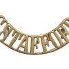 South Staffordshire Regiment (S.STAFFORD) Shoulder Title
