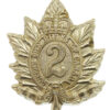 Canadian Queen's Own Rifles of Canada Cap Badge
