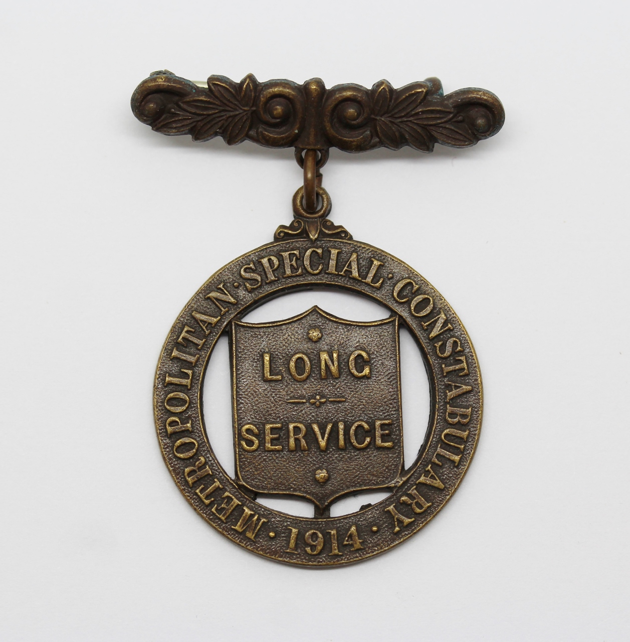 1914 Metropolitan Police Special Constabulary Long Service Medal