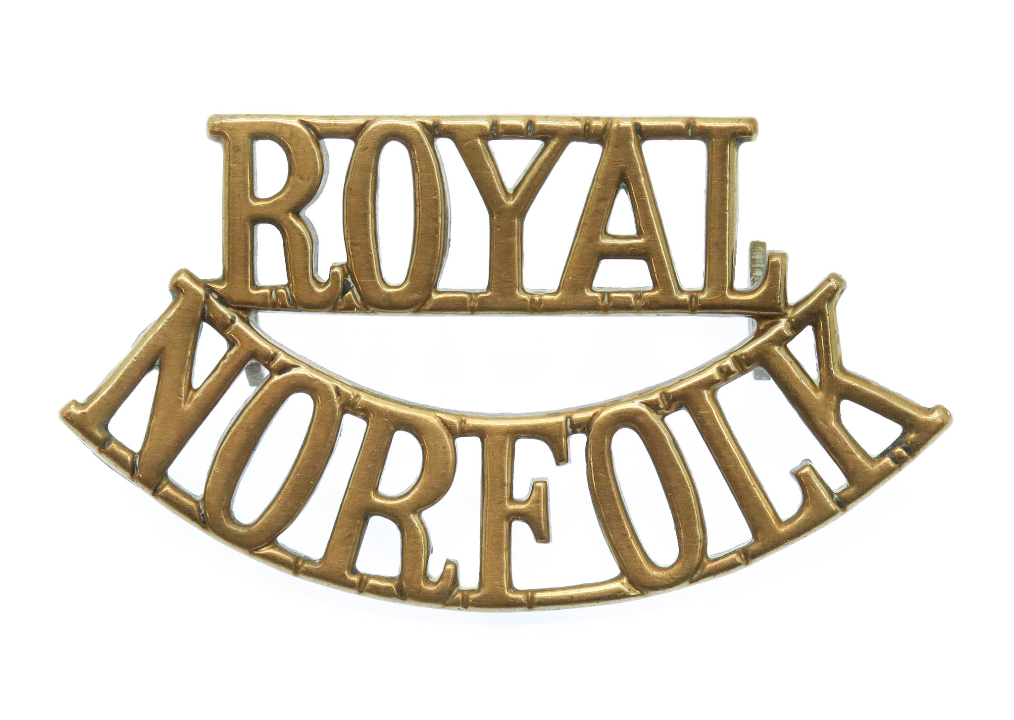 Royal Norfolk Regiment (ROYAL/NORFOLK) Shoulder Title