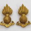 Pair of Royal Artillery Collar Badges