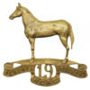 Canadian 19th Alberta Regiment R.C.A.C. Cap Badge