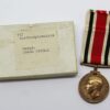 George VI Special Constabulary Long Service Medal in Box - Sergt. James Capell, Northamptonshire Constabulary