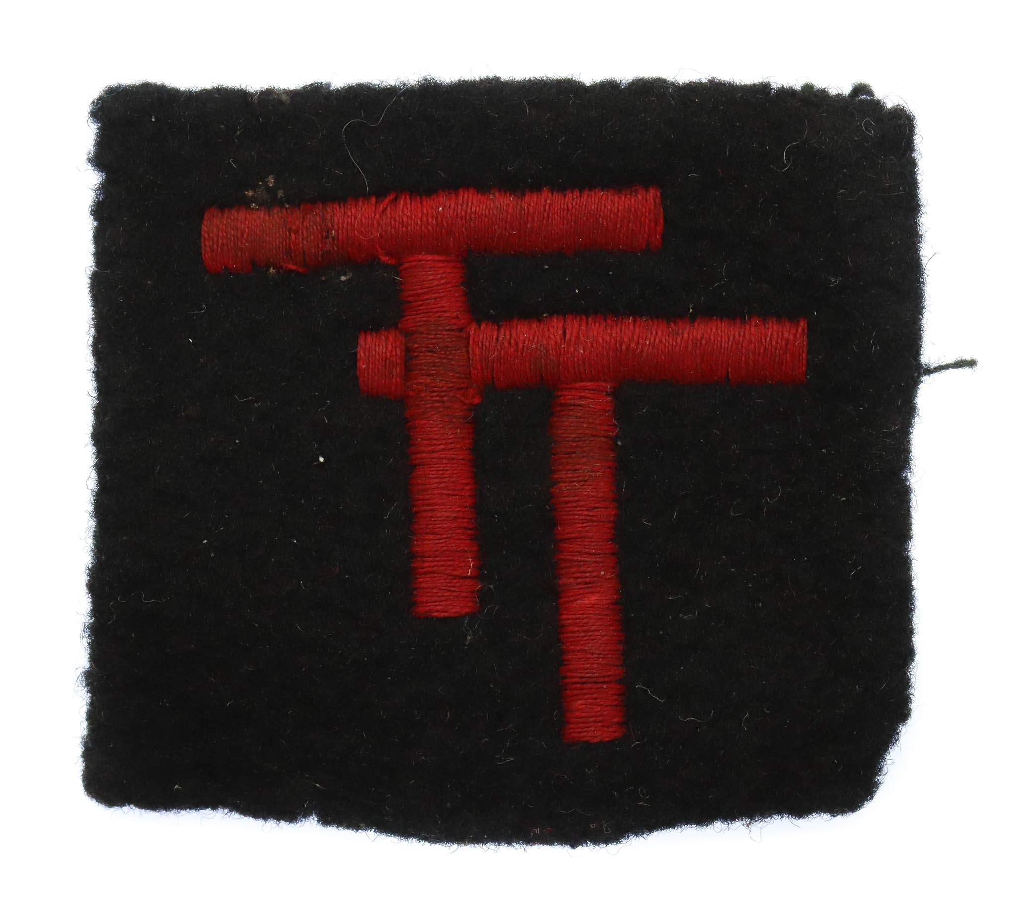 50th (Northumbrian) Division Cloth Formation Sign