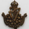 8th (Irish) Bn. King's Liverpool Regiment Cap Badge - King's Crown
