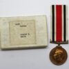 George VI Special Constabulary Long Service Medal in Box - Robert W. Smith, Durham Constabulary