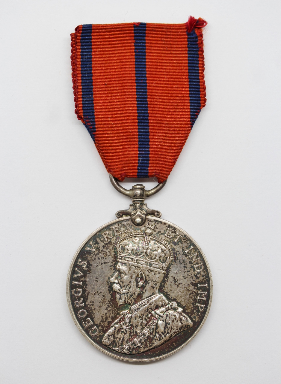 1911 Metropolitan Police Coronation Medal - PC. A. Cook