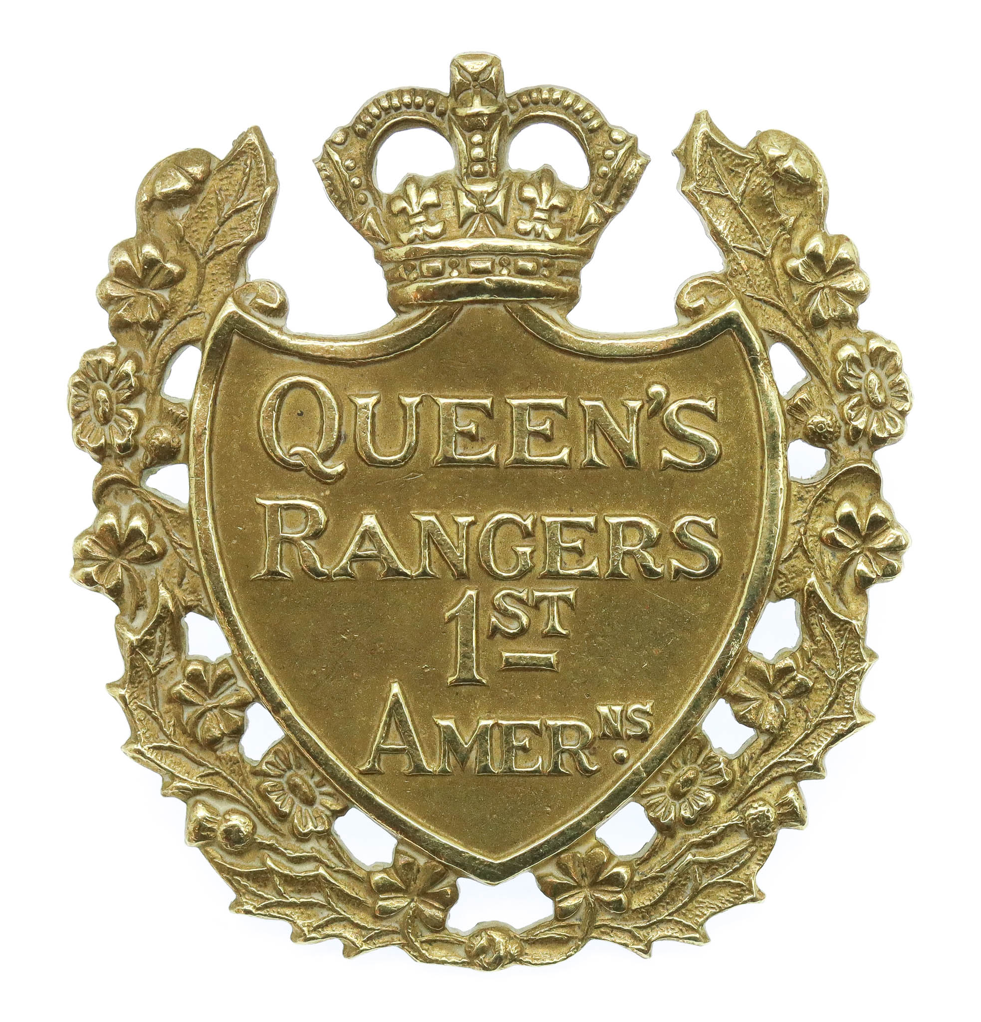 Canadian Queen's York Rangers (1st American Regiment) Cap Badge