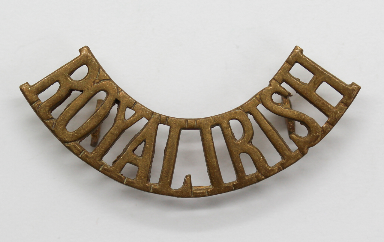 Royal Irish Regiment (ROYAL IRISH) Shoulder Title