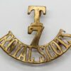 7th Territorial Bn. Royal Scots (T/7/ROYAL SCOTS) Shoulder Title