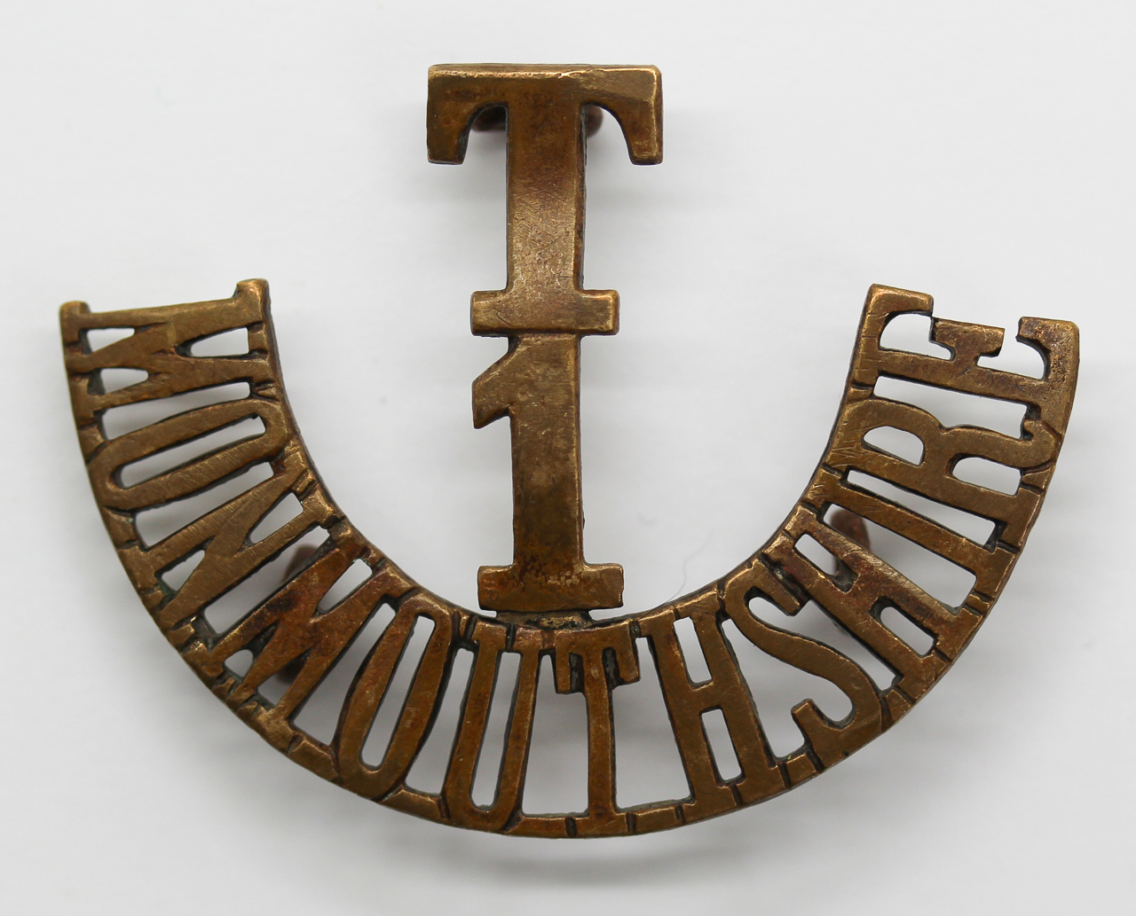 1st Territorial Bn. Monmouthshire Regiment (T/1/Monmouthshire) Shoulder Title