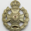 7th Bn. (The Robin Hoods) Sherwood Foresters Cap Badge - King's Crown