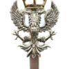 Mercian Brigade Anodised (Staybrite) Cap Badge