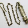Metropolitan Police 'The Metropolitan' Patent Numbered Whistle & Chain - No. 031626