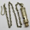 Metropolitan Police 'The Metropolitan' Patent Numbered Whistle & Chain - No. 029492
