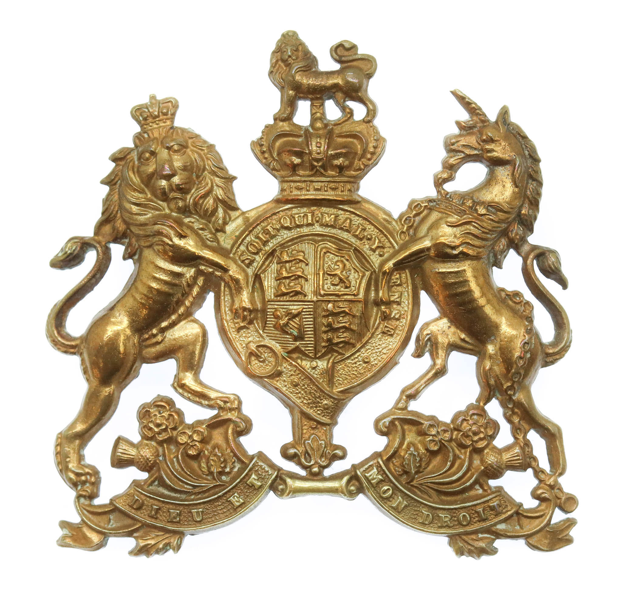Boer War Royal Home Counties Reserve Regiment Cap Badge