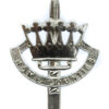 Home Counties Brigade Anodised (Staybrite) Cap Badge