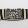 Special Constable Duty Army Band with 376 Number Plate