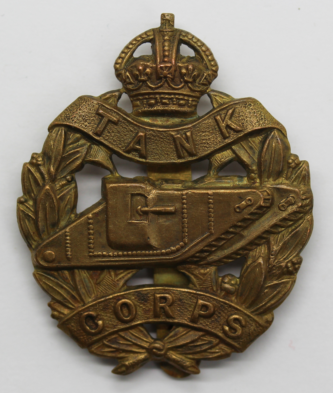 WWI Tank Corps Cap Badge
