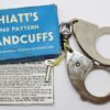 Hiatt's 1960 Pattern Police Handcuffs with Key in Original Box