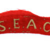 South East Asia Command (S.E.A.C.) Cloth Shoulder Title