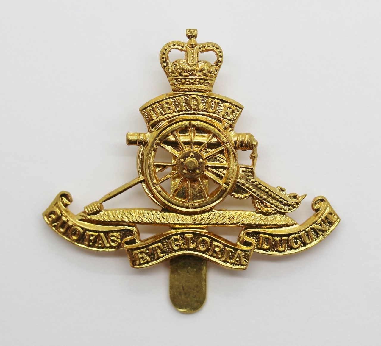 Royal Artillery Beret Badge - Queen's Crown