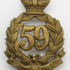 Victorian Pre 1881 59th (2nd Nottinghamshire) Regiment of Foot Glengarry Badge