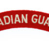 Canadian Guards (CANADIAN GUARDS) Cloth Shoulder Title