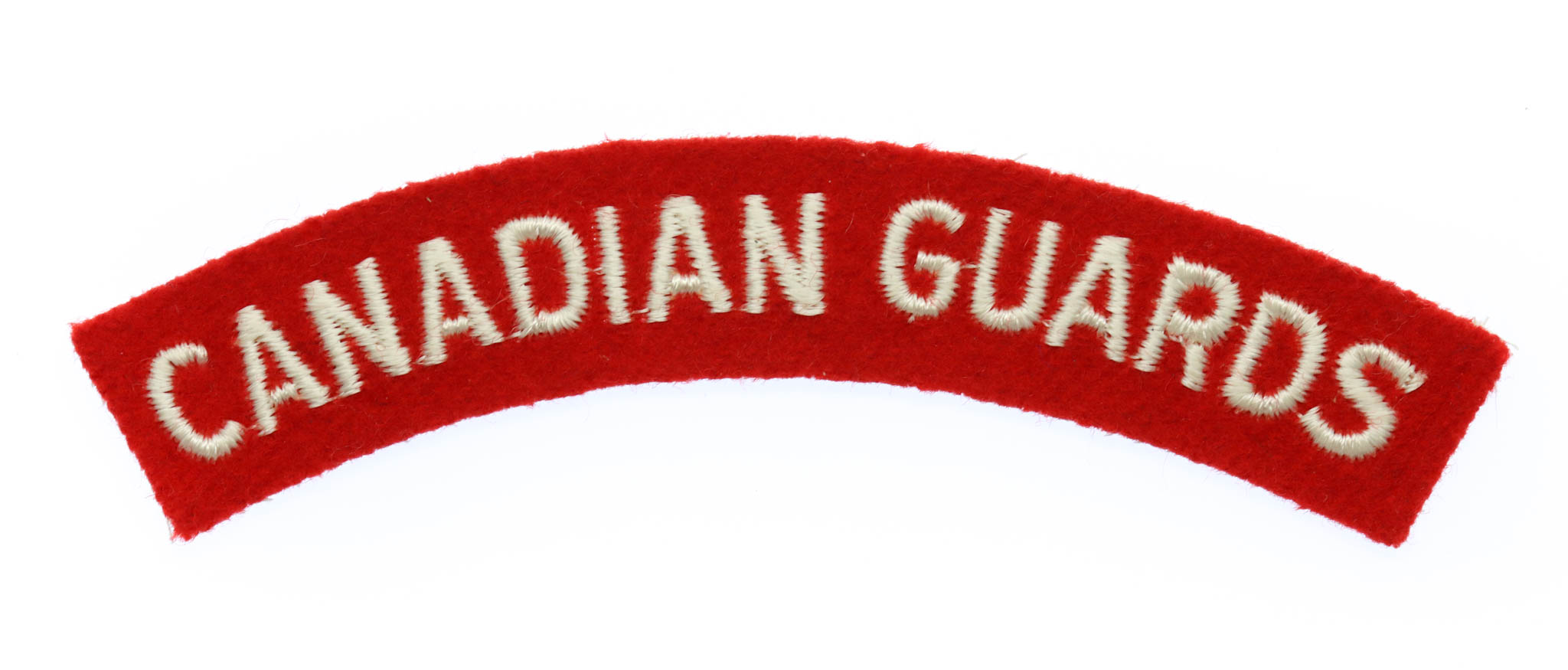 Canadian Guards (CANADIAN GUARDS) Cloth Shoulder Title