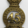 Victorian Pre 1881 45th (Nottinghamshire Sherwood Foresters) Regiment Glengarry Badge