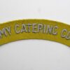 Army Catering Corps (ARMY CATERING CORPS) Cloth Shoulder Title