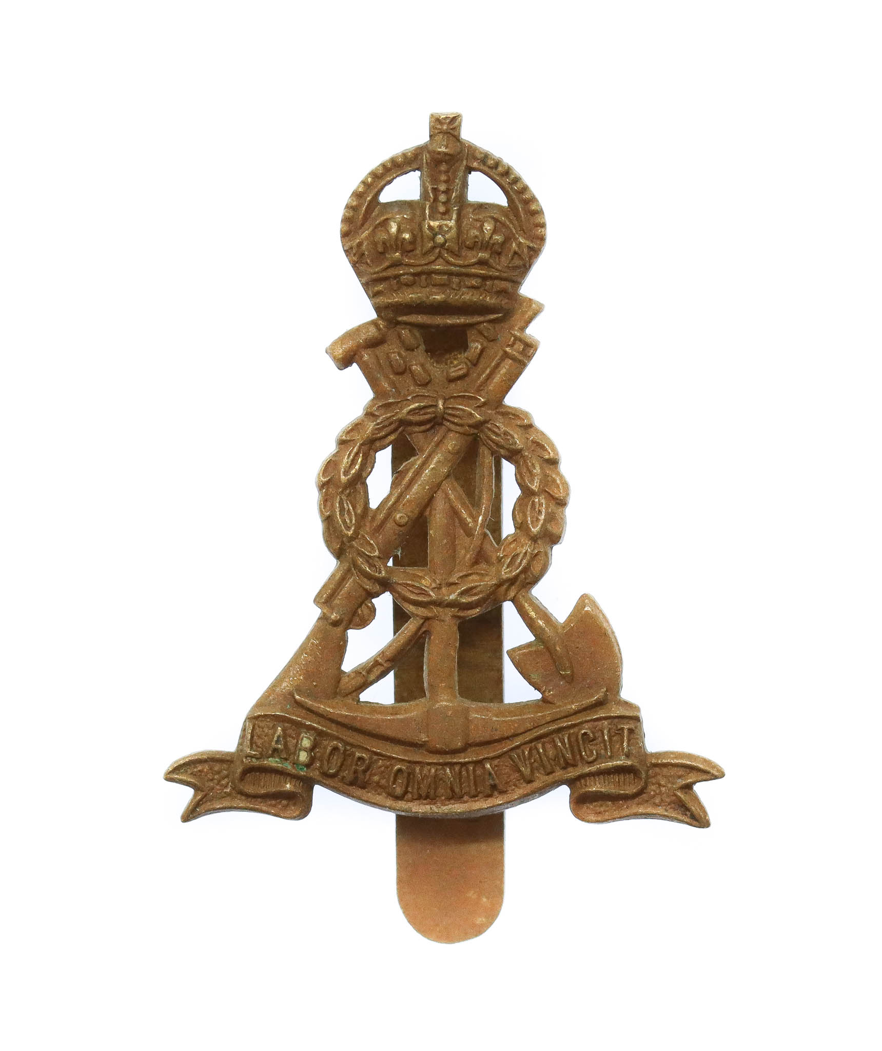 Pioneer Corps Beret Badge - King's Crown
