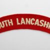 South Lancashire Regiment (SOUTH LANCASHIRE) Cloth Shoulder Title