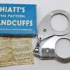 Metropolitan Police Hiatt's 1960 Pattern Handcuffs in Original Box with Key
