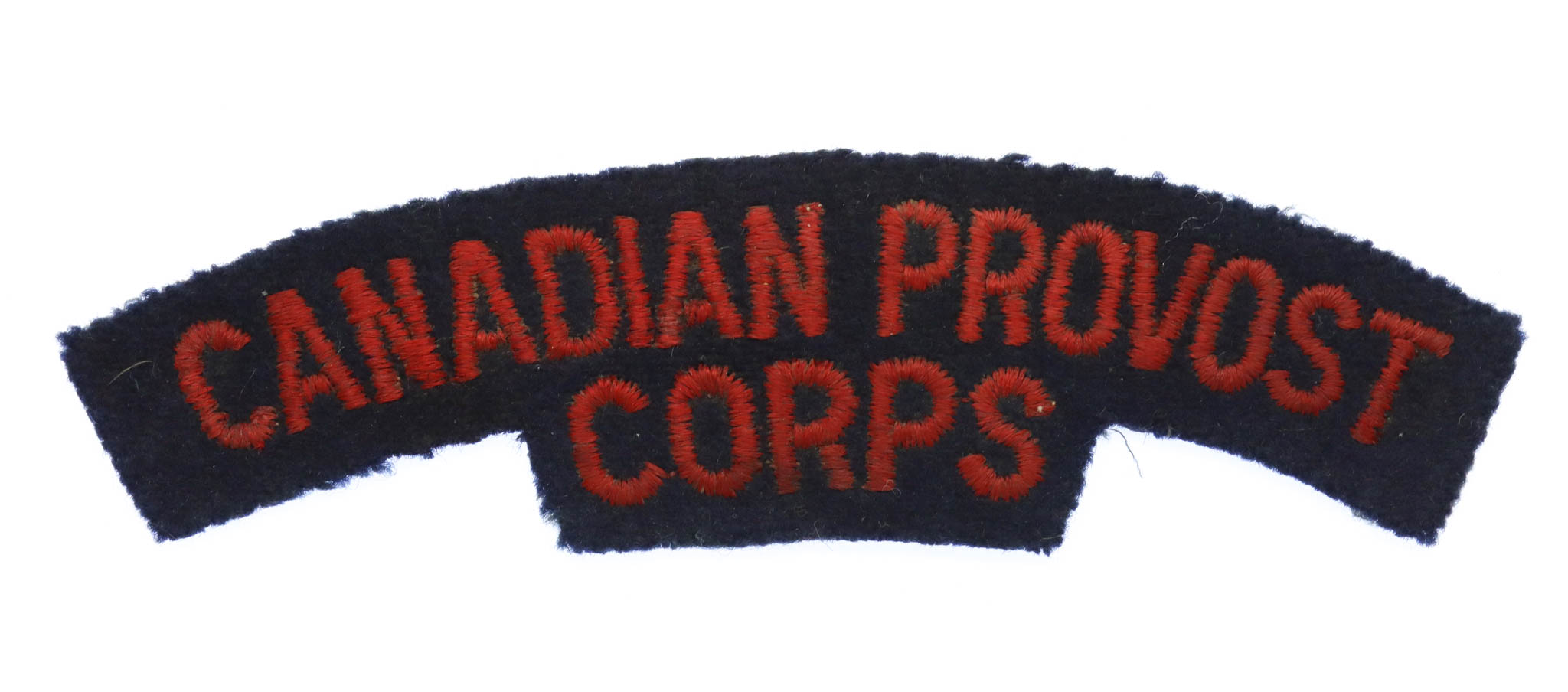 Canadian Provost Corps (CANADIAN PROVOST/CORPS) Cloth Shoulder Title