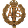 Auxiliary Territorial Service (A.T.S.) Cap Badge - King's Crown