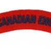 Royal Canadian Engineers (ROYAL CANADIAN ENGINEERS) Cloth Shoulder Title