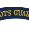 Scots Guards (SCOTS GUARDS) Cloth Shoulder Title