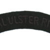 Royal Ulster Rifles (ROYAL ULSTER RIFLES) Cloth Shoulder Title
