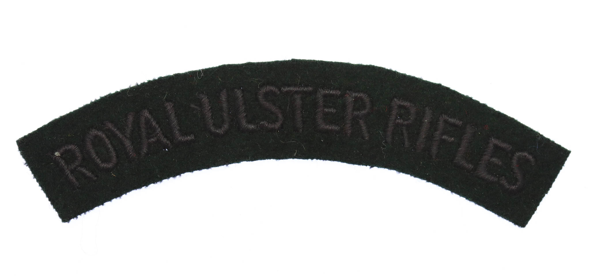 Royal Ulster Rifles (ROYAL ULSTER RIFLES) Cloth Shoulder Title