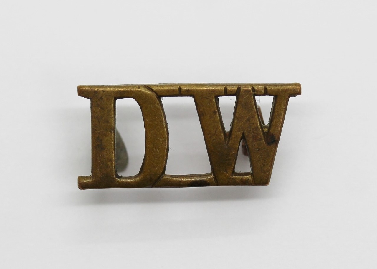 Duke of Wellington's Regiment (DW) Shoulder Title