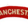 Manchester Regiment (MANCHESTER) Cloth Shoulder Title