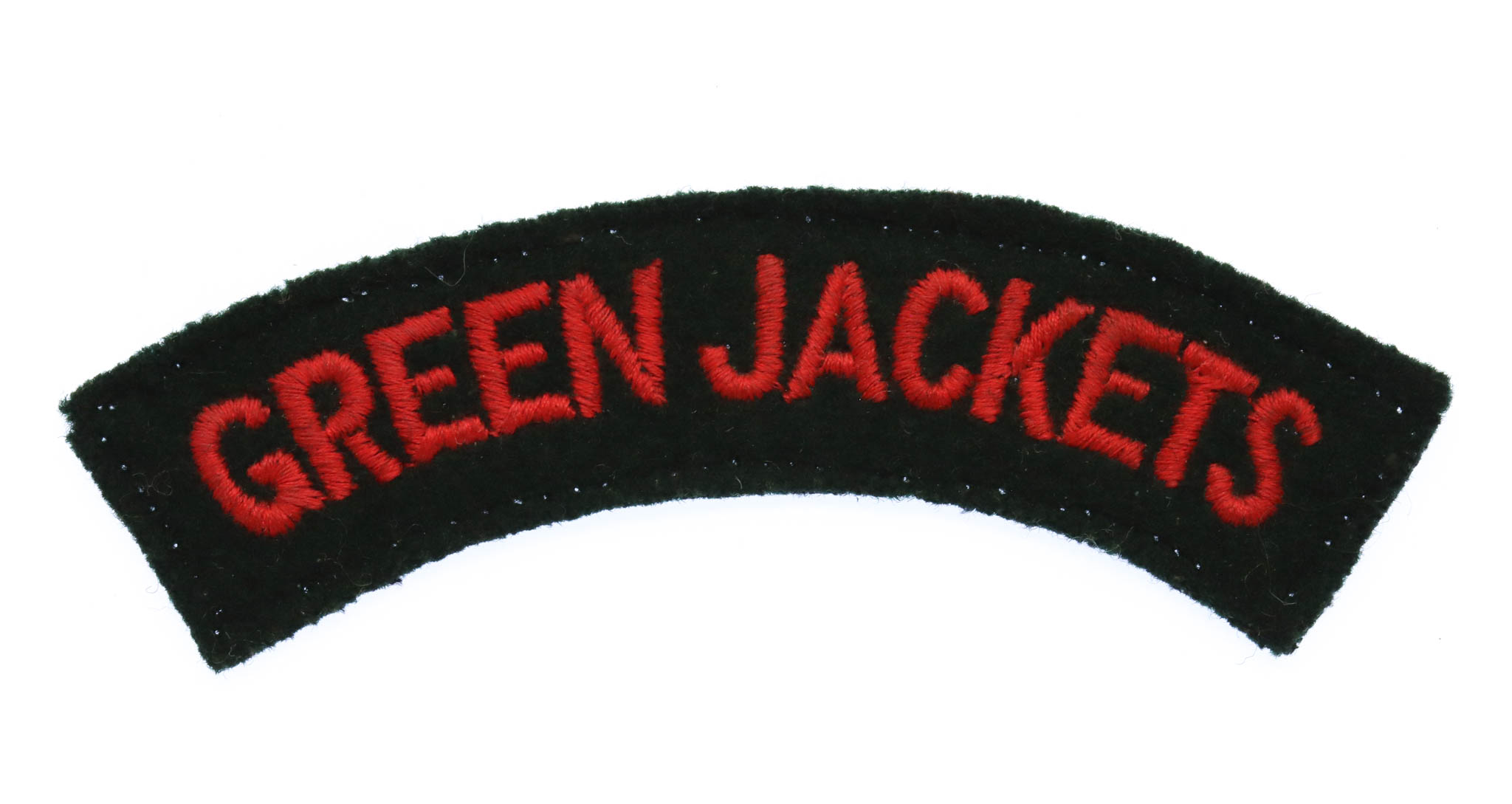 Royal Green Jackets (GREEN JACKETS) Cloth Shoulder Title
