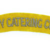 Army Catering Corps (ARMY CATERING CORPS) Cloth Shoulder Title