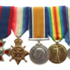 ARRC (2nd Class), 1914 Mons Star Trio and French Medal Group of Five - Sister / Assistant Matron Norah Molloy, Q.A.I.M.N.S.