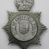 Sheffield City Police Helmet Plate - Queen's Crown