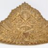 Edwardian 5th Royal Irish Lancers Czapka Cap Plate