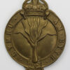 Welsh Guards Valise Badge - King's Crown