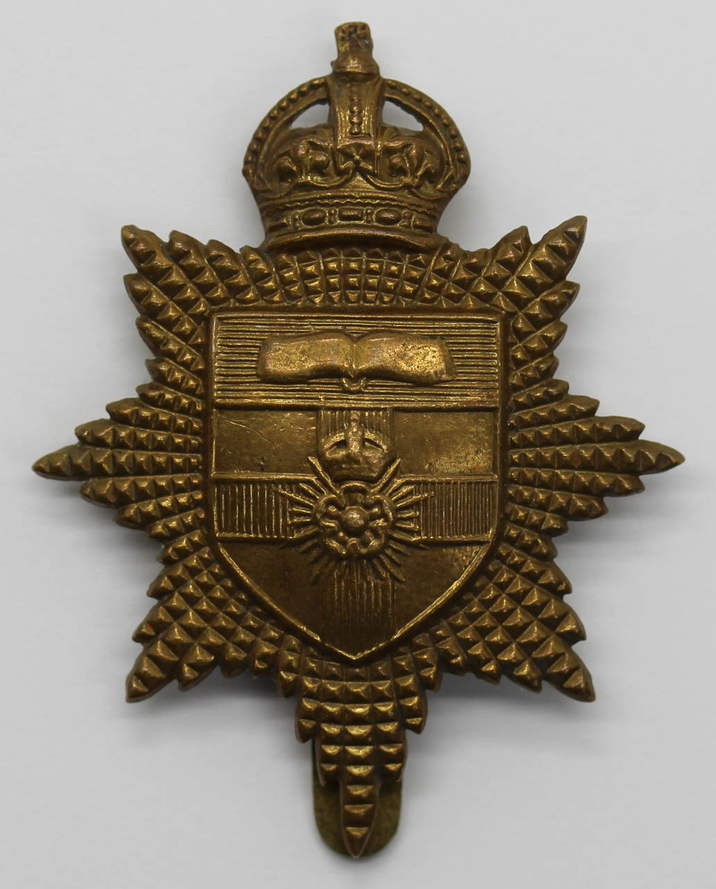 University of London O.T.C. Cap Badge - King's Crown