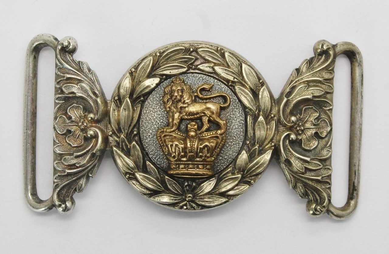 Victorian Militia Officer's Levee Waist Belt Clasp